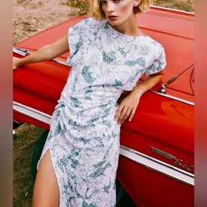 IN THE MOOD FOR LOVE Bercot Botanic Sequin Dress size S
